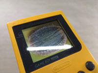 LG1916 With Defects - GameBoy Pocket Yellow Game Boy Console Japan