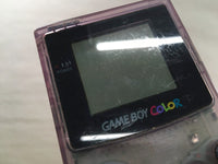 LG2014 Plz Read Item Condi GameBoy Color Clear Purple Game Boy Console Japan