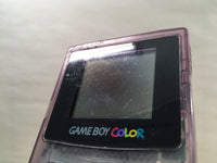 LG2014 Plz Read Item Condi GameBoy Color Clear Purple Game Boy Console Japan