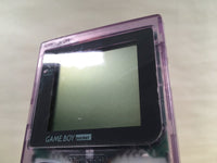 LG1754 Tested Working - GameBoy Pocket Clear Purple Game Boy Console Japan