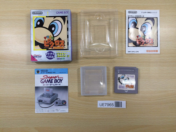 UE7965 Mario's Picross BOXED GameBoy Game Boy Japan