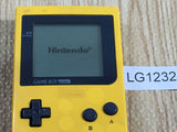 LG1232 Tested Working - GameBoy Pocket Yellow Game Boy Console Japan