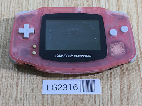 LG2316 Not Working GameBoy Advance Milky Pink Game Boy Console Japan