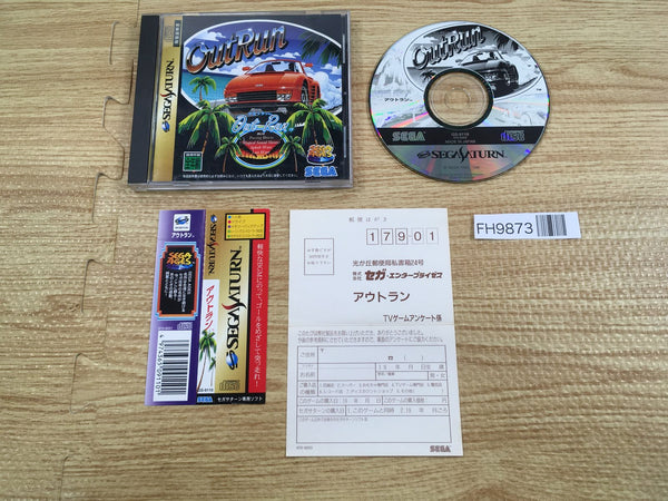 FH9873 OutRun Sega Saturn Japan