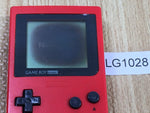 LG1028 With Defects - GameBoy Pocket Red Game Boy Console Japan