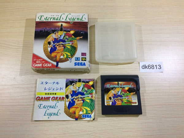 DK6813 Eternal Legend Eien no Densetsu BOXED Sega Game Gear Japan
