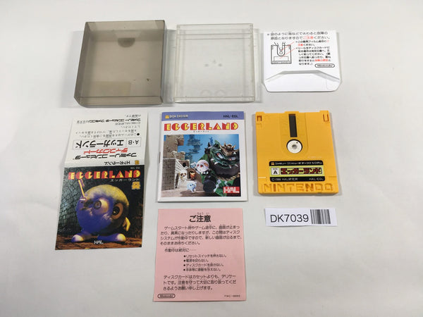 DK7039 Eggerland BOXED Famicom Disk Japan