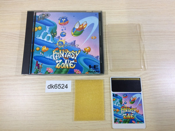 DK6524 Fantasy Zone BOXED PC Engine Japan