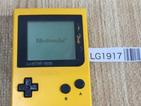 LG1917 With Defects - GameBoy Pocket Yellow Game Boy Console Japan