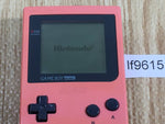 LF9615 With Defects - GameBoy Pocket Pink Game Boy Console Japan