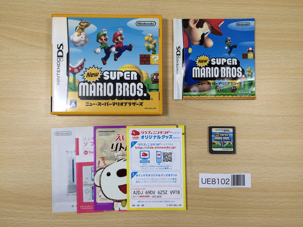 UE8102 New Super Mario Bros. BOXED Nintendo DS Japan