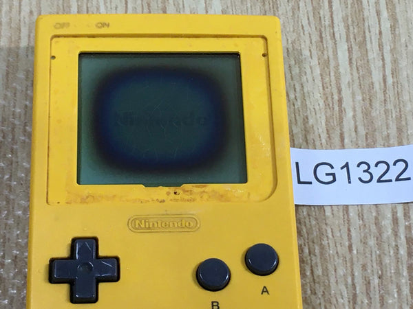LG1322 With Defects - GameBoy Pocket Yellow Game Boy Console Japan