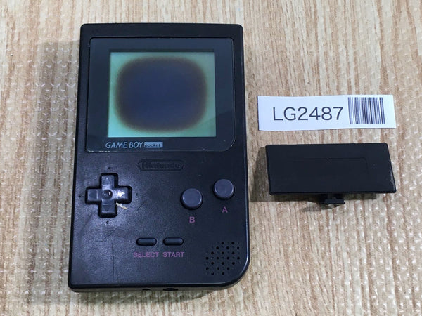 LG2487 Not Working - GameBoy Pocket Black Game Boy Console Japan