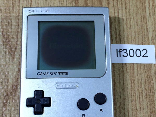 lf3002 Plz Read Item Condi GameBoy Pocket Silver Game Boy Console Japan