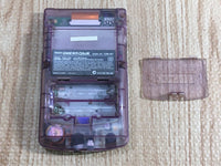 LG2405 Plz Read Item Condi GameBoy Color Clear Purple Game Boy Console Japan
