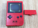 LG1028 With Defects - GameBoy Pocket Red Game Boy Console Japan
