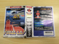 UE6224 Final Lap BOXED NES Famicom Japan