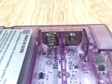 KH6078 Tested Working - GameBoy Pocket Clear Purple Game Boy Console Japan