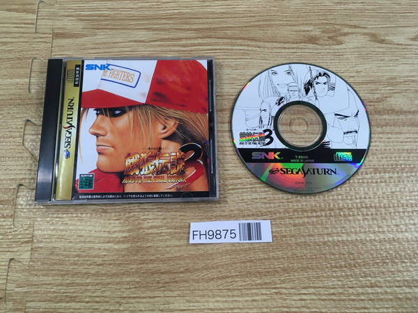 FH9875 Fatal Fury 3 Garou Densetsu Harukanaru Tatakai Sega Saturn Japan