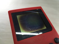 LG1028 With Defects - GameBoy Pocket Red Game Boy Console Japan