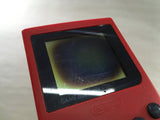 LG1028 With Defects - GameBoy Pocket Red Game Boy Console Japan