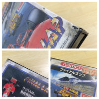 UE6224 Final Lap BOXED NES Famicom Japan