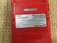 LG1028 With Defects - GameBoy Pocket Red Game Boy Console Japan