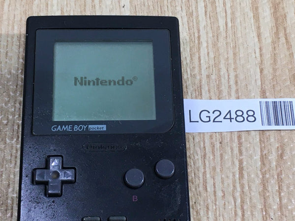 LG2488 Plz Read Item Condi GameBoy Pocket Black Game Boy Console Japan
