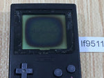 LF9511 With Defects - GameBoy Pocket Black Game Boy Console Japan