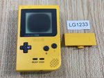 LG1233 Not Working - GameBoy Pocket Yellow Game Boy Console Japan