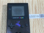 LG2219 Plz Read Item Condi GameBoy Color Purple Game Boy Console Japan