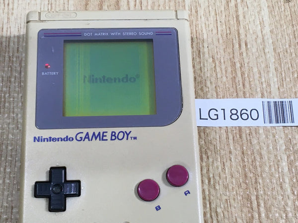 LG1860 With Defects - GameBoy Original DMG-01 Game Boy Console Japan