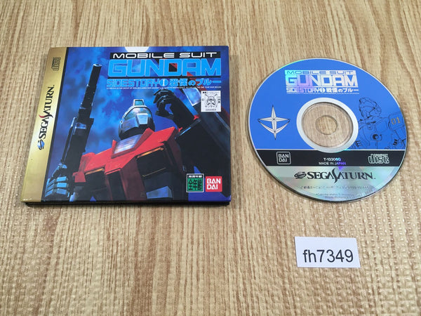 FH7349 Gundam The Blue Destiny Vol. 1 First Limited Sega Saturn Japan