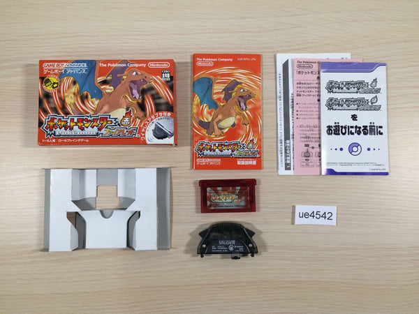 UE4542 Pokemon Fire Red BOXED GameBoy Advance Japan