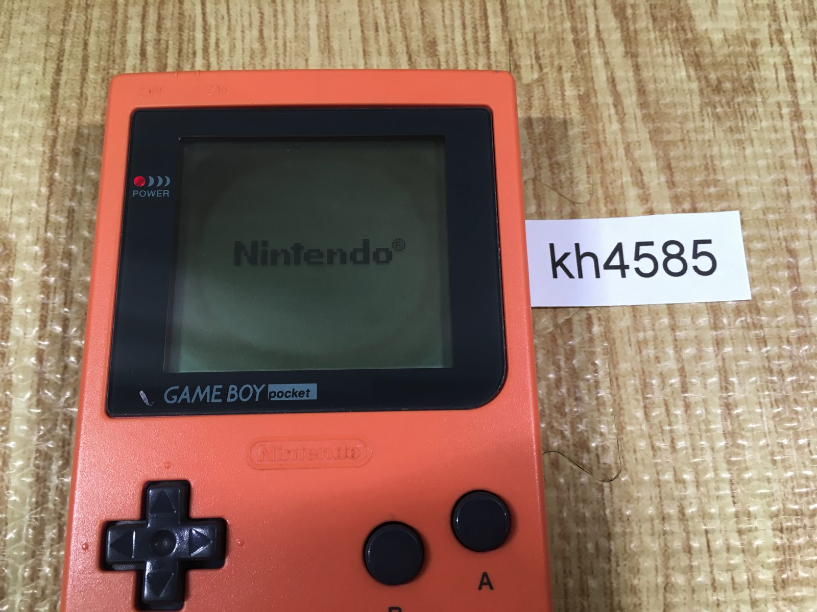 kh4585 Plz Read Item Condi GameBoy Pocket Pink Game Boy