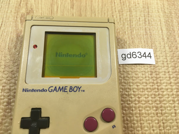 GD6344 With Defects - GameBoy Original DMG-01 Game Boy Console Japan