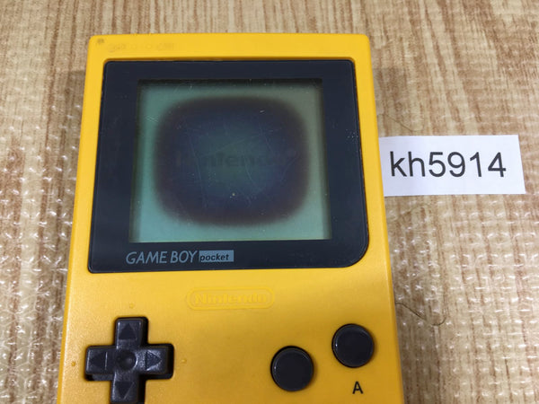 KH5914 With Defects - GameBoy Pocket Yellow Game Boy Console Japan