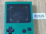 lf2529 Plz Read Item Condi GameBoy Pocket Green Game Boy Console Japan
