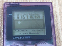 LG1029 With Defects - GameBoy Pocket Clear Purple Console Japan
