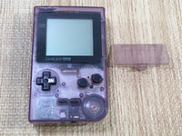 LG1029 With Defects - GameBoy Pocket Clear Purple Console Japan