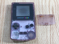 LG2406 Plz Read Item Condi GameBoy Color Clear Purple Game Boy Console Japan