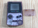 LG2406 Plz Read Item Condi GameBoy Color Clear Purple Game Boy Console Japan