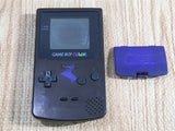 LG2219 Plz Read Item Condi GameBoy Color Purple Game Boy Console Japan