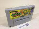 SJ7473 TMNT Turtles Turtles In Time SNES Super Famicom Japan