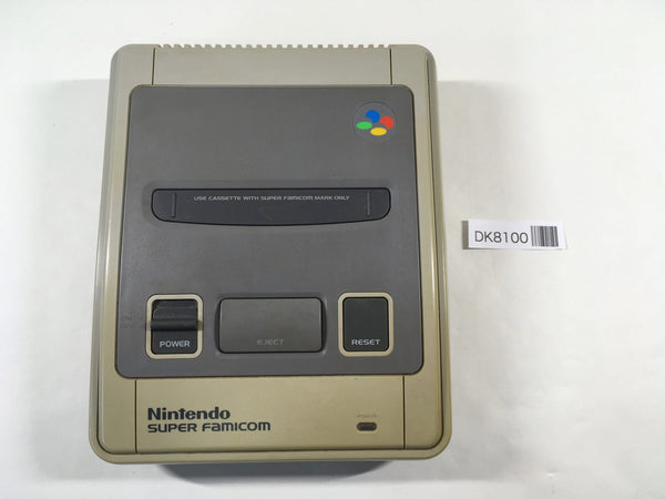 DK8100 Tested Working - SUPER FAMICOM SNES CONSOLE Japan