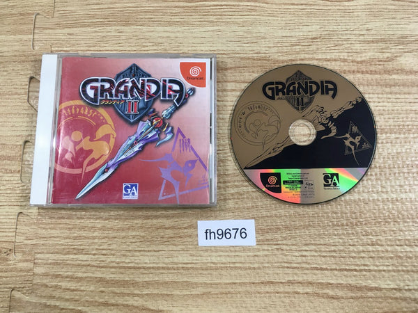 fh9676 Grandia II 2 Dreamcast Japan
