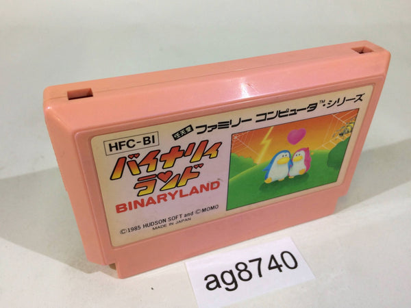 ag8740 Binary Land NES Famicom Japan