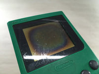 LG1123 With Defects - GameBoy Pocket Green Game Boy Console Japan