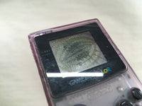LG2406 Plz Read Item Condi GameBoy Color Clear Purple Game Boy Console Japan