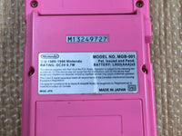 LF9427 With Defects - GameBoy Pocket Pink Game Boy Console Japan